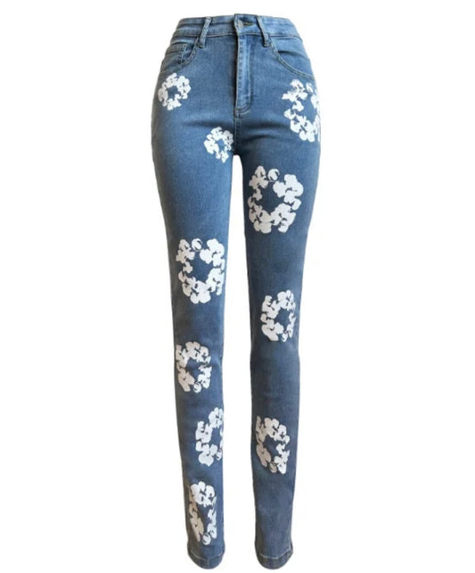 Couture’101 Flower Jeans